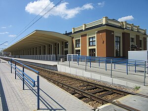 Жд вокзал Калиш